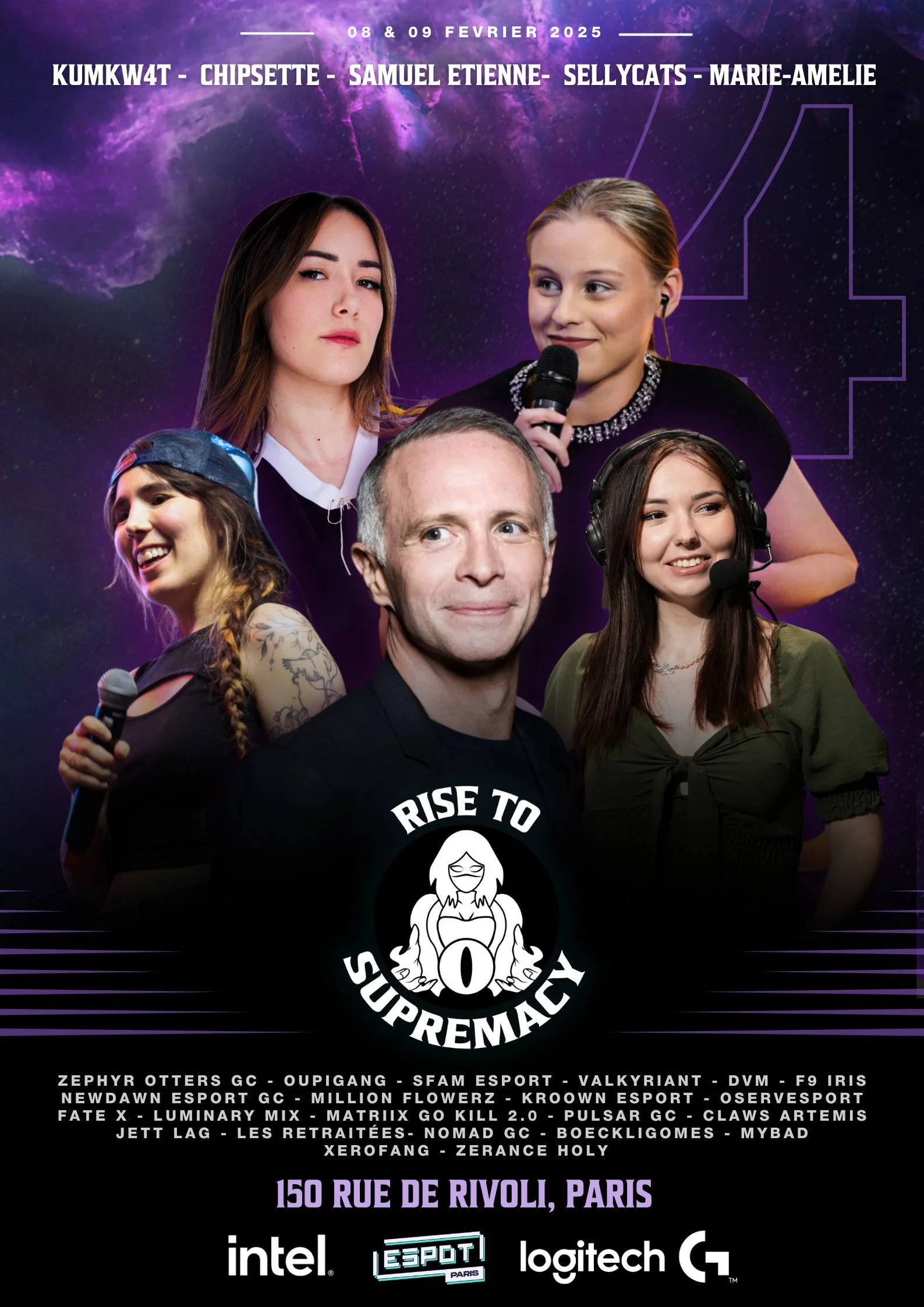 Rise to Supremacy 4 : L’e-sport féminin à l’honneur à l’Espot Paris