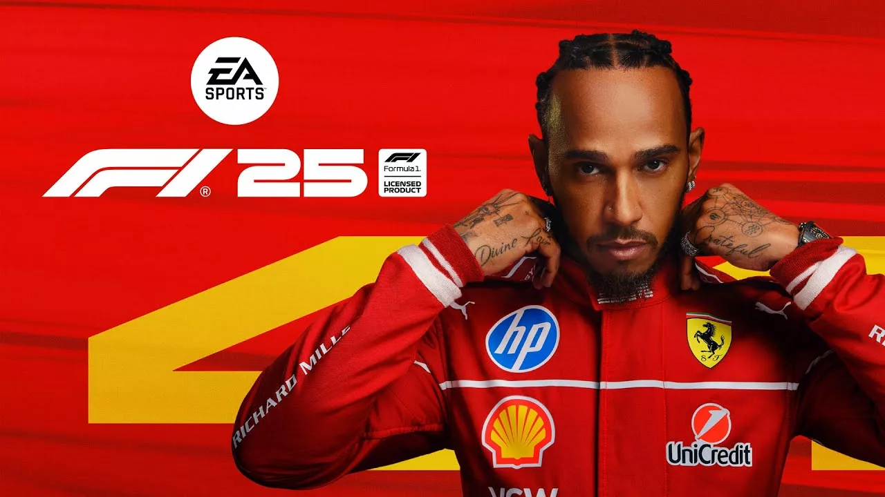 Hamilton en rouge pour F1 25