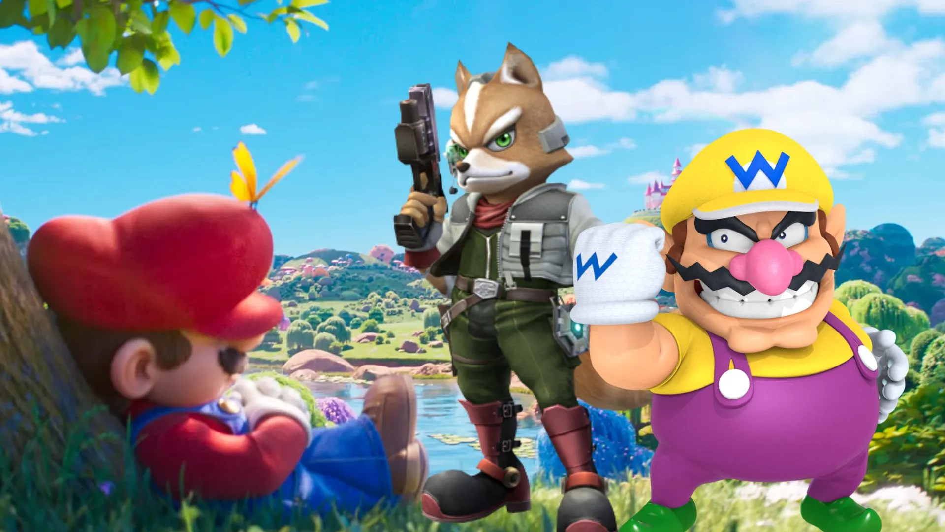 Wario et Fox seront dans le film Mario Galaxy ?!